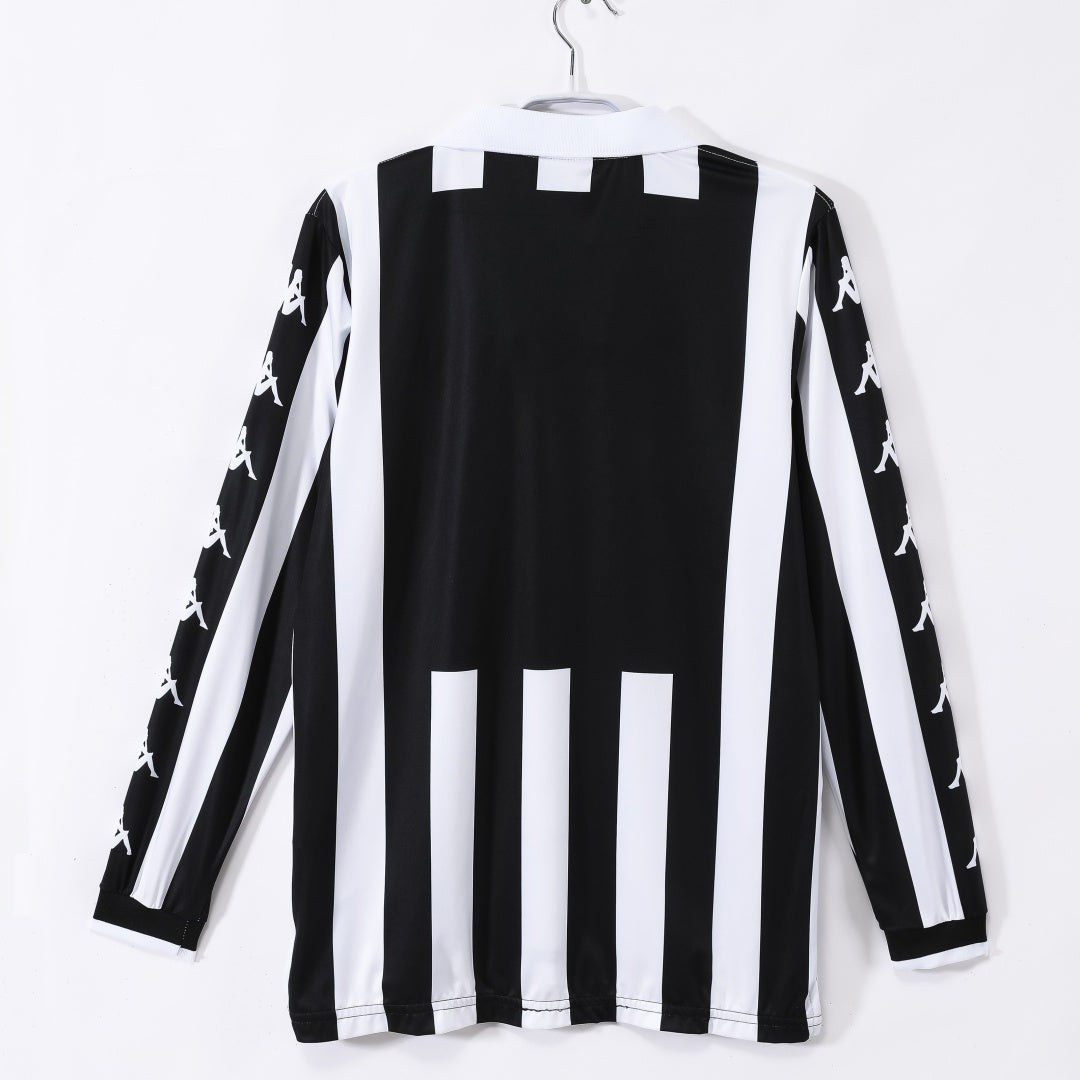 1999-2000 Maillot  Juventus Domicile Retro Manches Longues