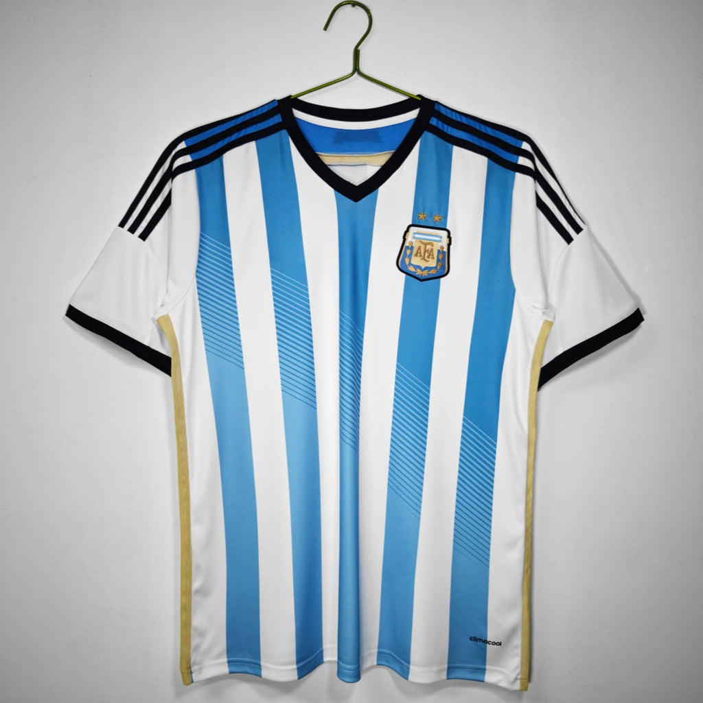 2014 Maillot Argentine Domicile Retro