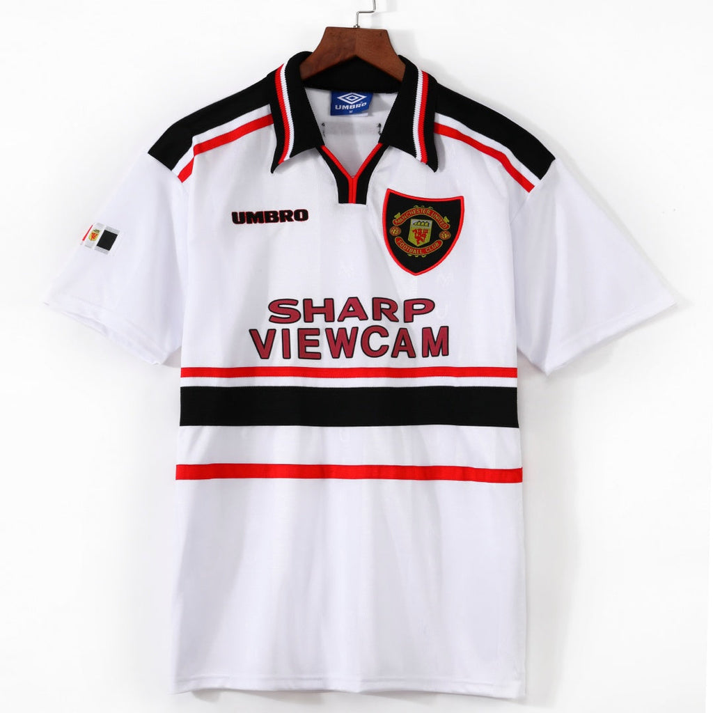 1998-1999 Maillot Manchester United Extérieur Retro