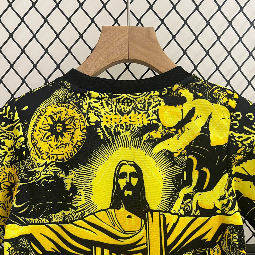 24/25 Ensemble Enfant Brésil Jaune Spécial
