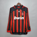 MAILLOT RÉTRO AC MILAN DOMICILE 2006/2007 VERSION MANCHES LONGUES