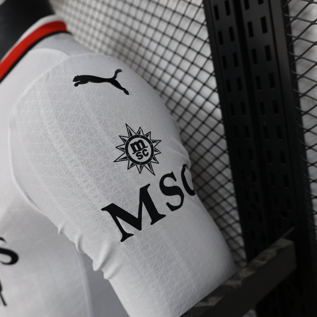 MAILLOT AC MILAN EXTÉRIEUR MANCHES LONGUES 2024/2025
